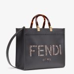 Fendi Sunshine Medium Snakeskin Shopping Bag - Image 2